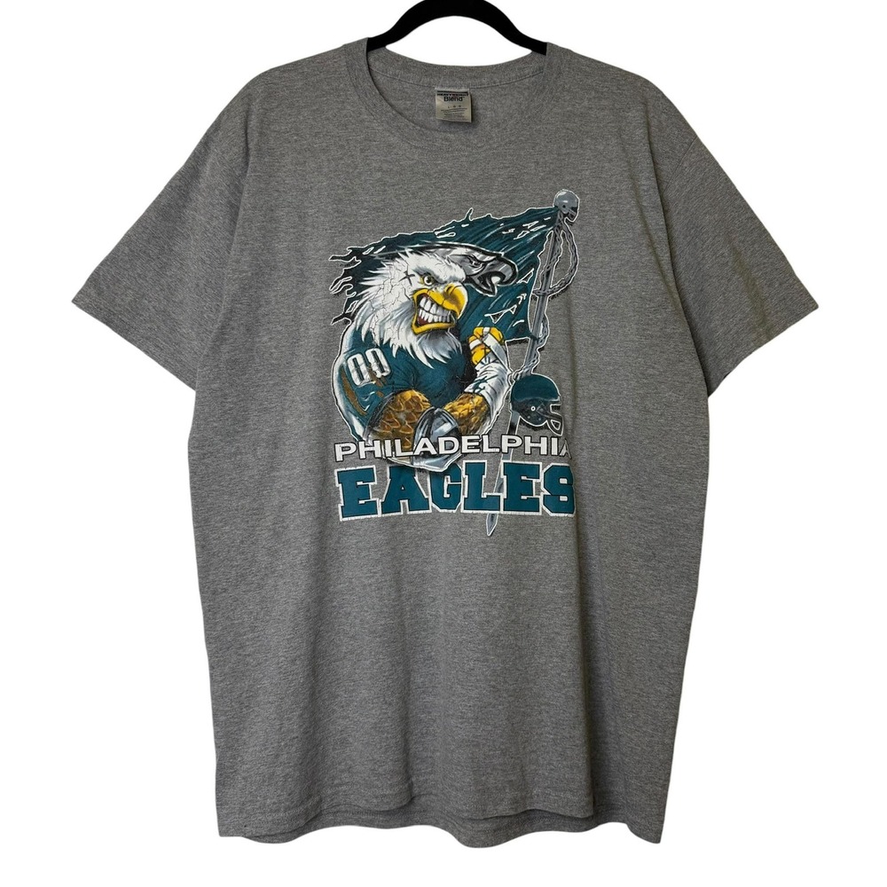 Philadelphia Eagles Vintage T-Shirt 90s 2000s Football NFL Size L